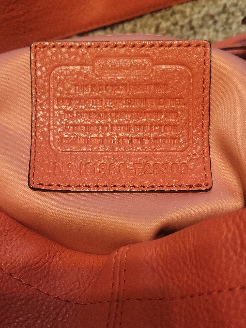 Vintage Coach Avery Hobo Purse - Picture 9 of 11